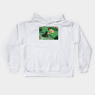 Rivermaiden and Shrubboy Kids Hoodie